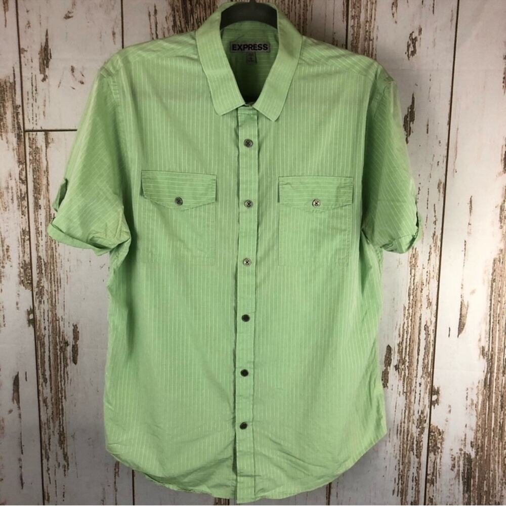 Express Button Up Shirt, Size Large, 16-16.5. In excellent condition!!